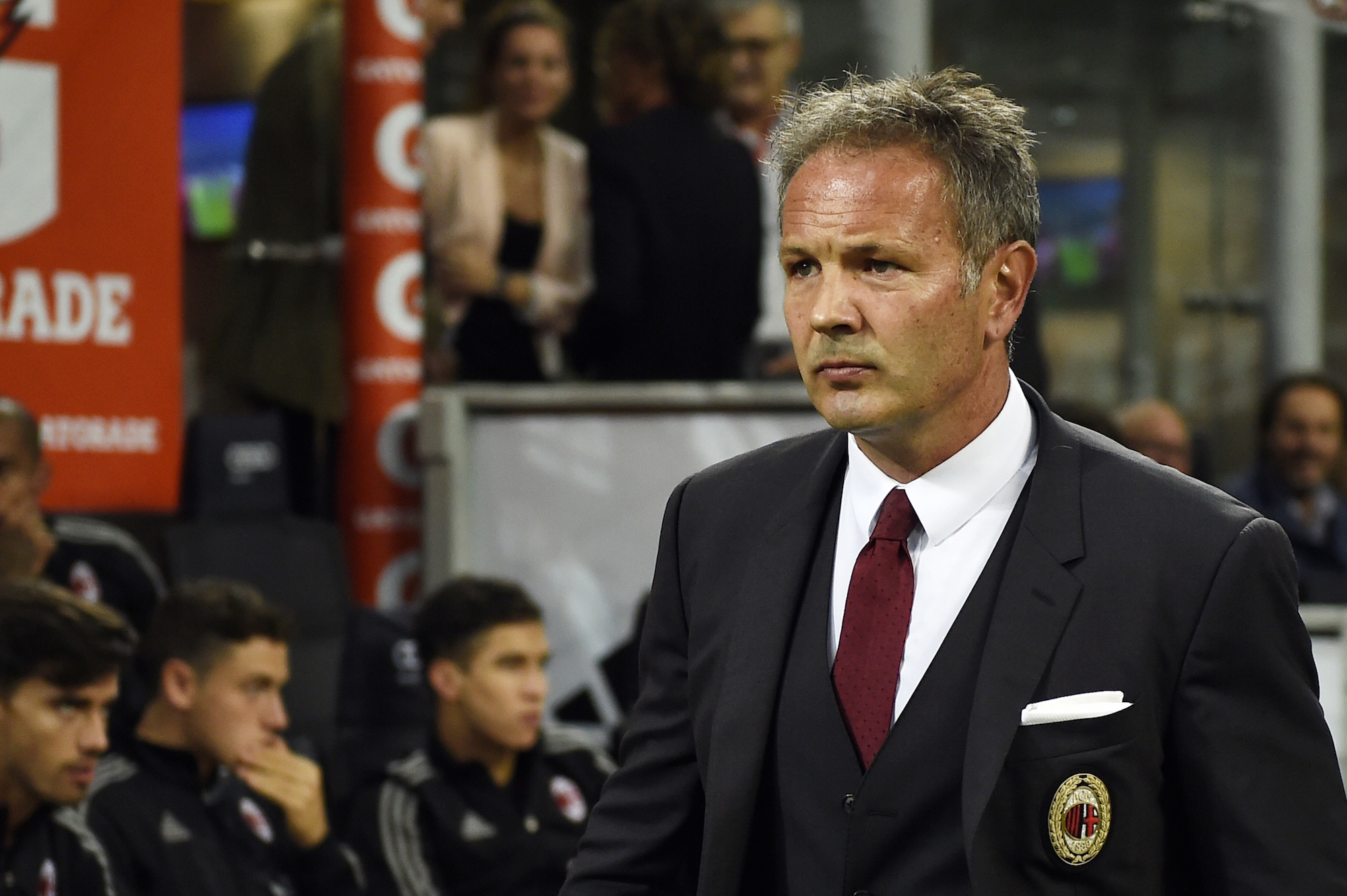 Sinisa Mihajlovic, tecnico del Milan dalla scorsa estate