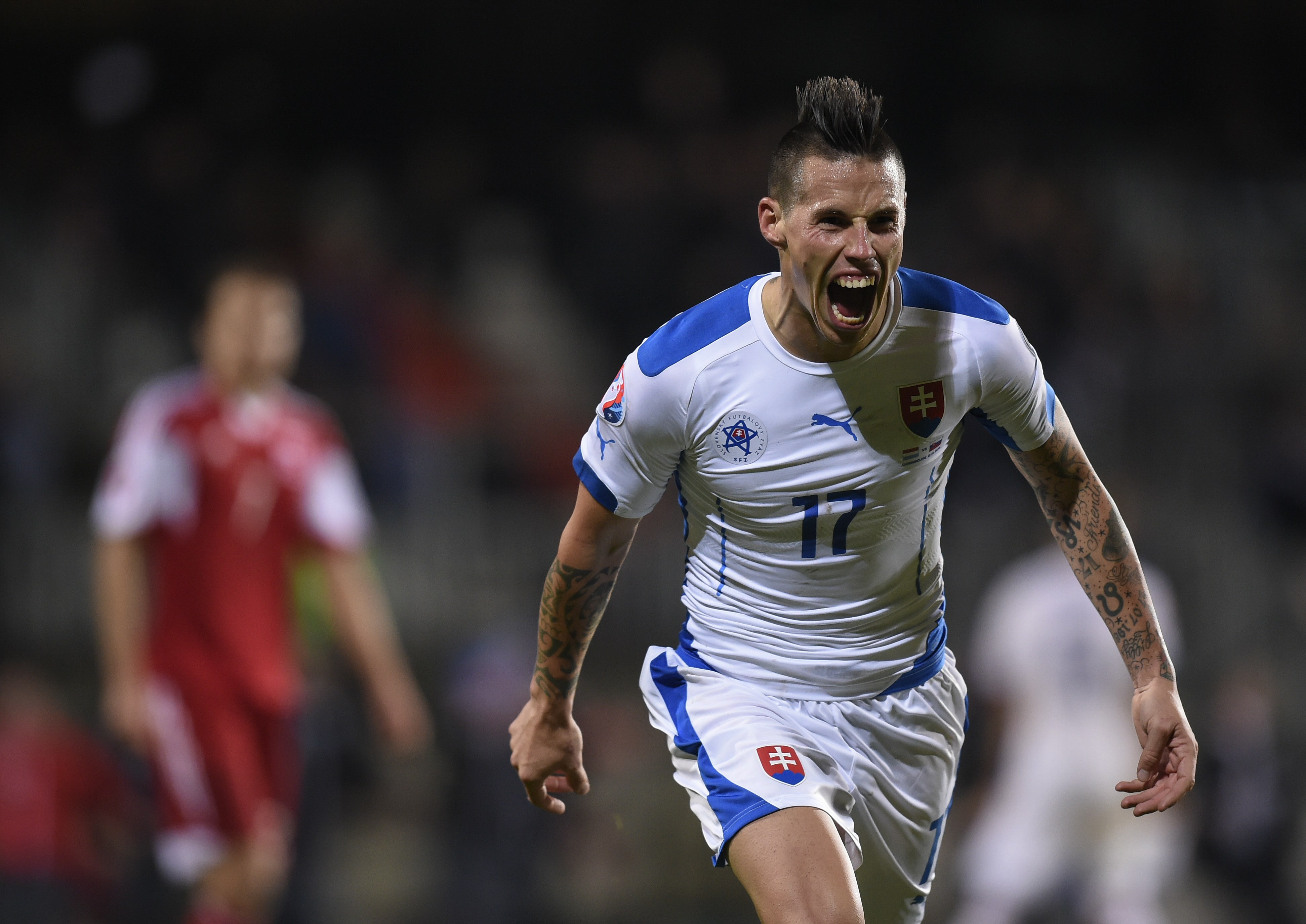 Marek Hamsik, giocatore simbolo della Slovacchia qualificata a Euro2016