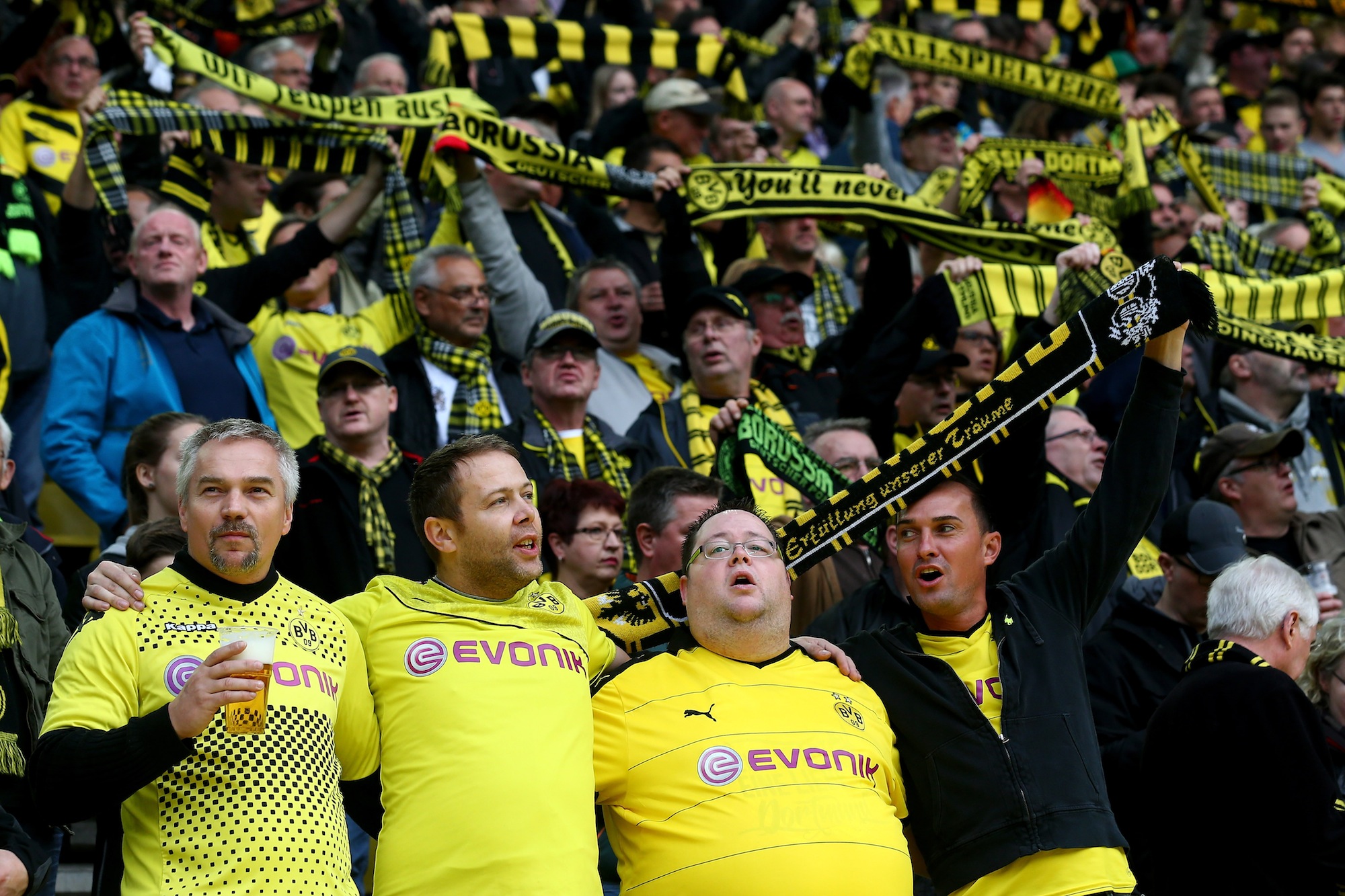I tifosi del Borussia Dortmundo possono essere soddisfatti del cammino tenuto fin qui dalla loro squadra