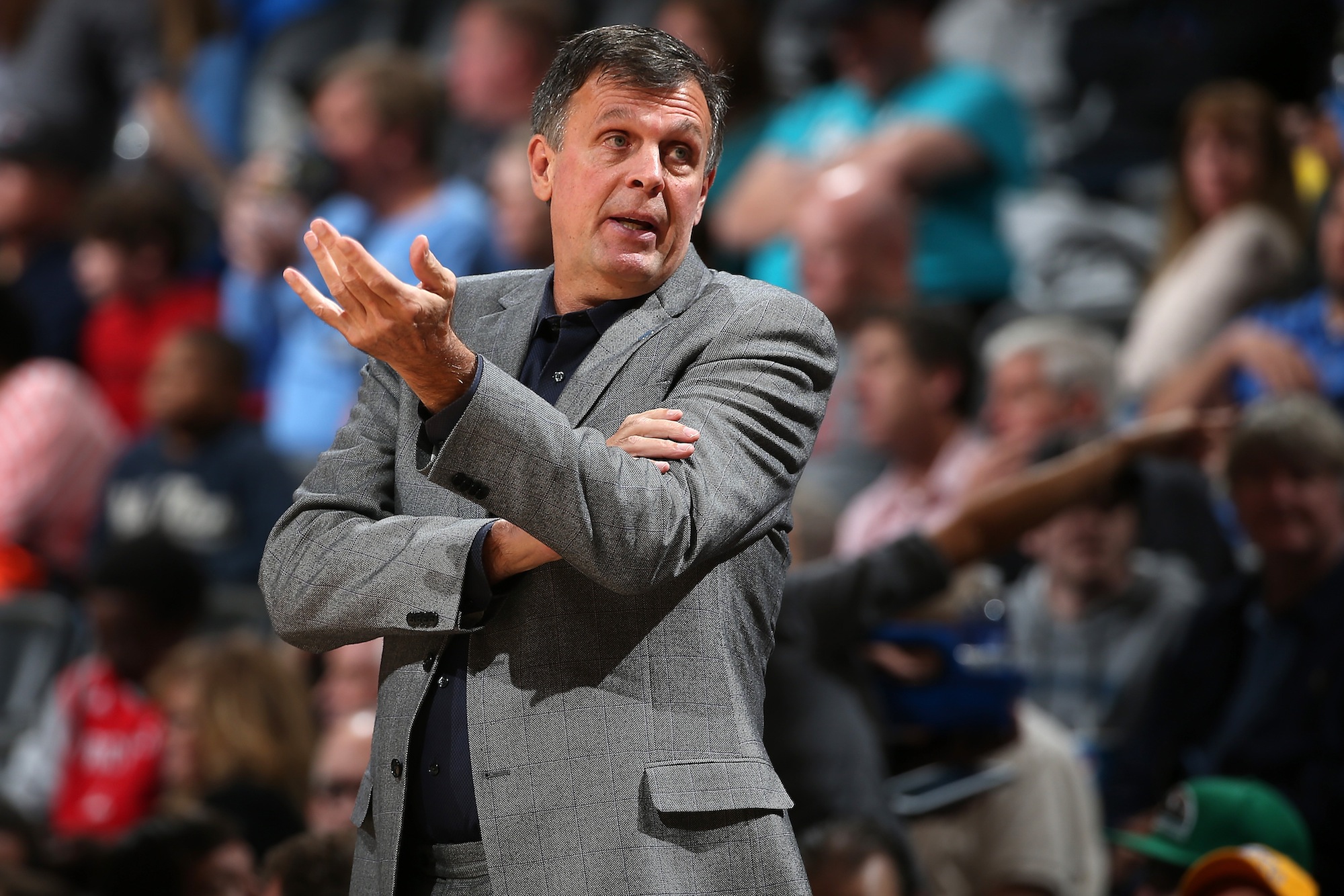 Kevin McHale, cinque stagioni da head coach dei Rockest con un recordi di 193-130