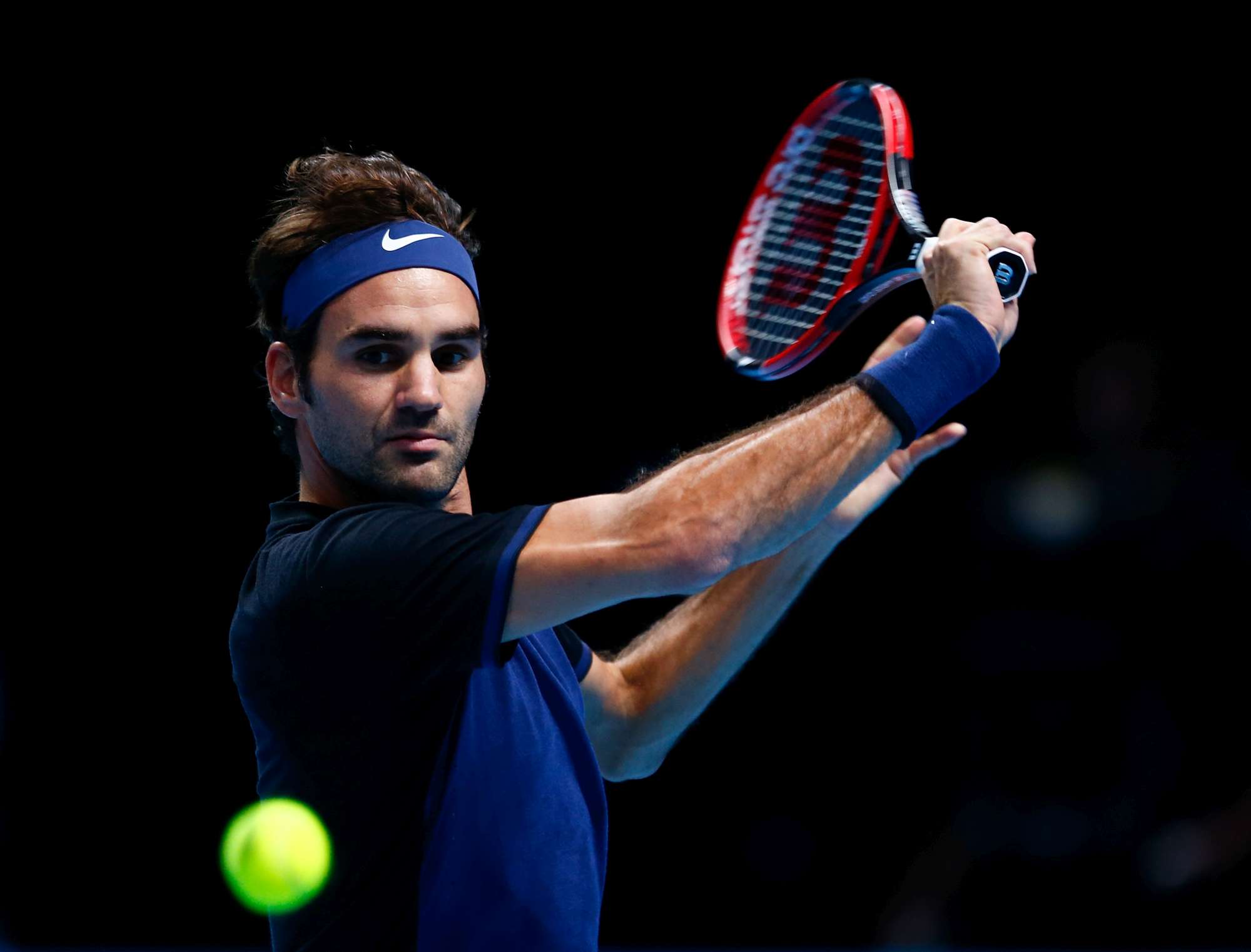 Re Roger, impegnato oggi contro Kei Nishikori