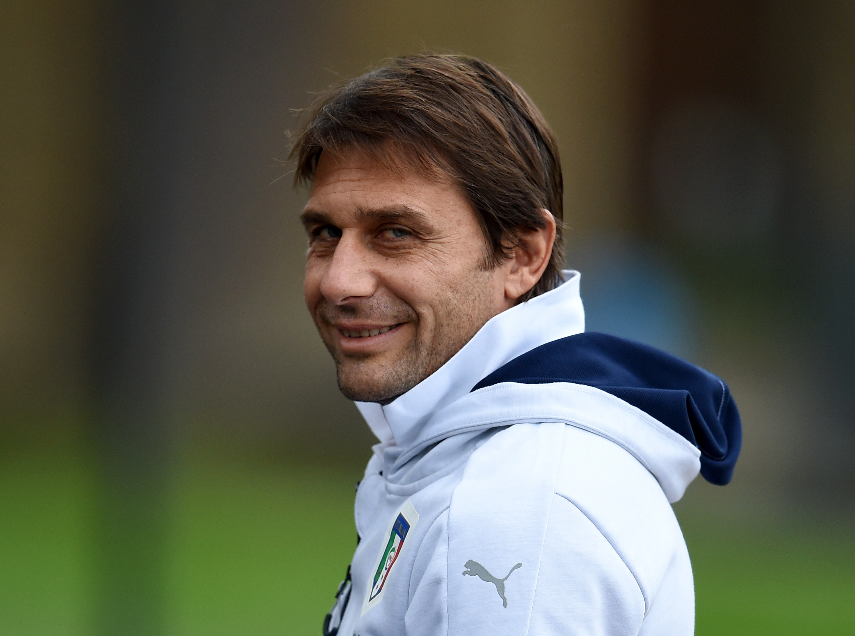 Lo sguardo "sornione" di Antonio Conte