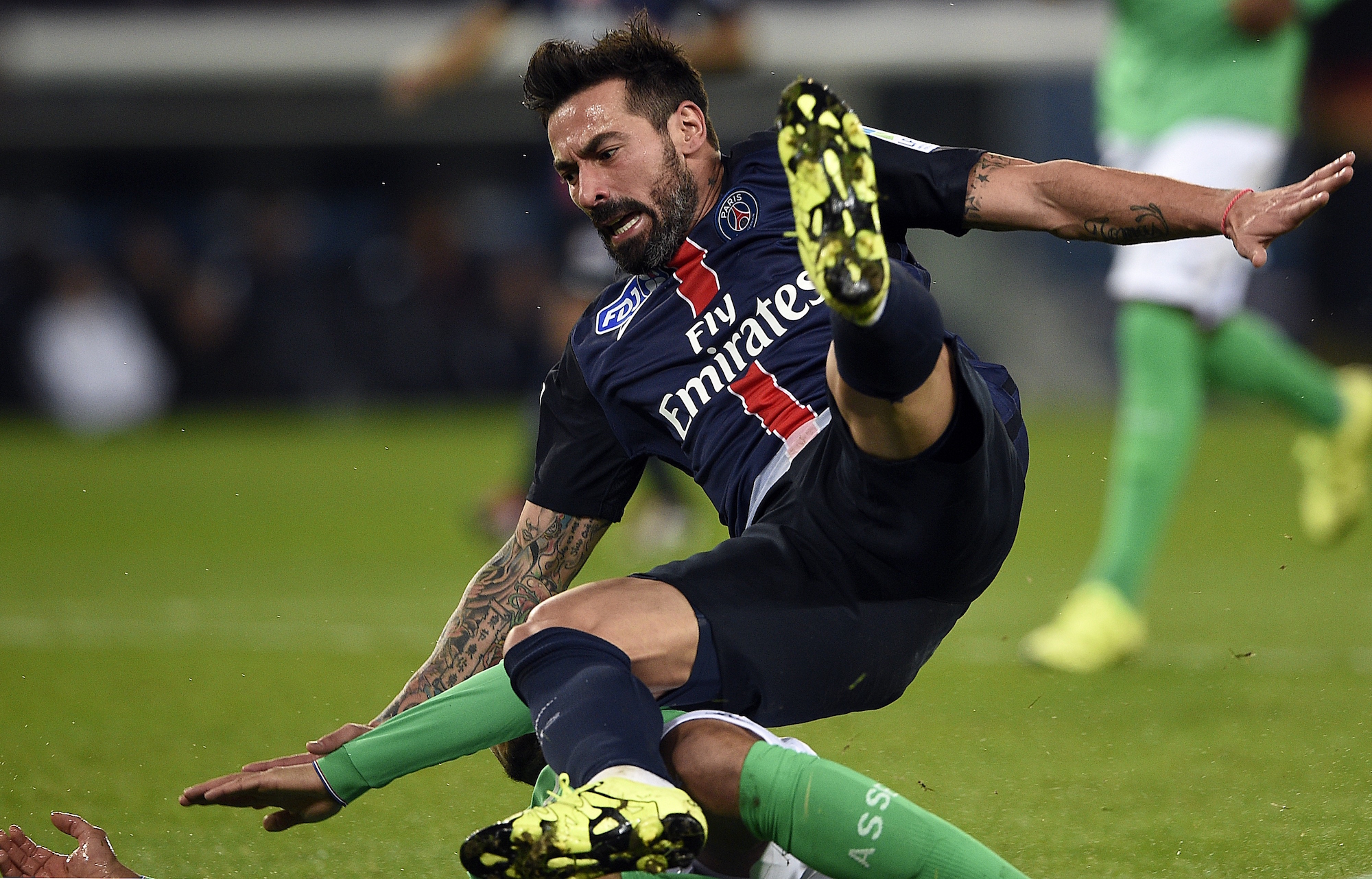 Ezequiel Lavezzi, 20 presenze e 2 gol quest'anno con la maglia del PSG