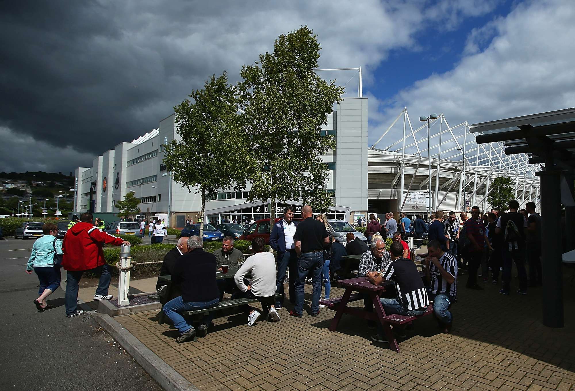 Il LIberty Stadium, lo stadio che diventerà la nuova "casa" di Francesco Guidolin