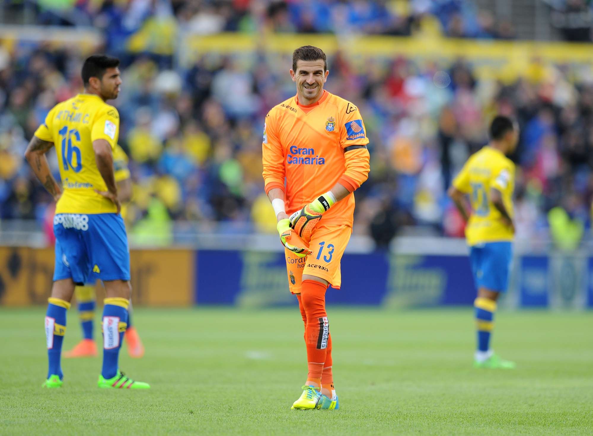 Javi Varas, portiere del Las Palmas, ha subito 40 gol in questa stagione di Liga