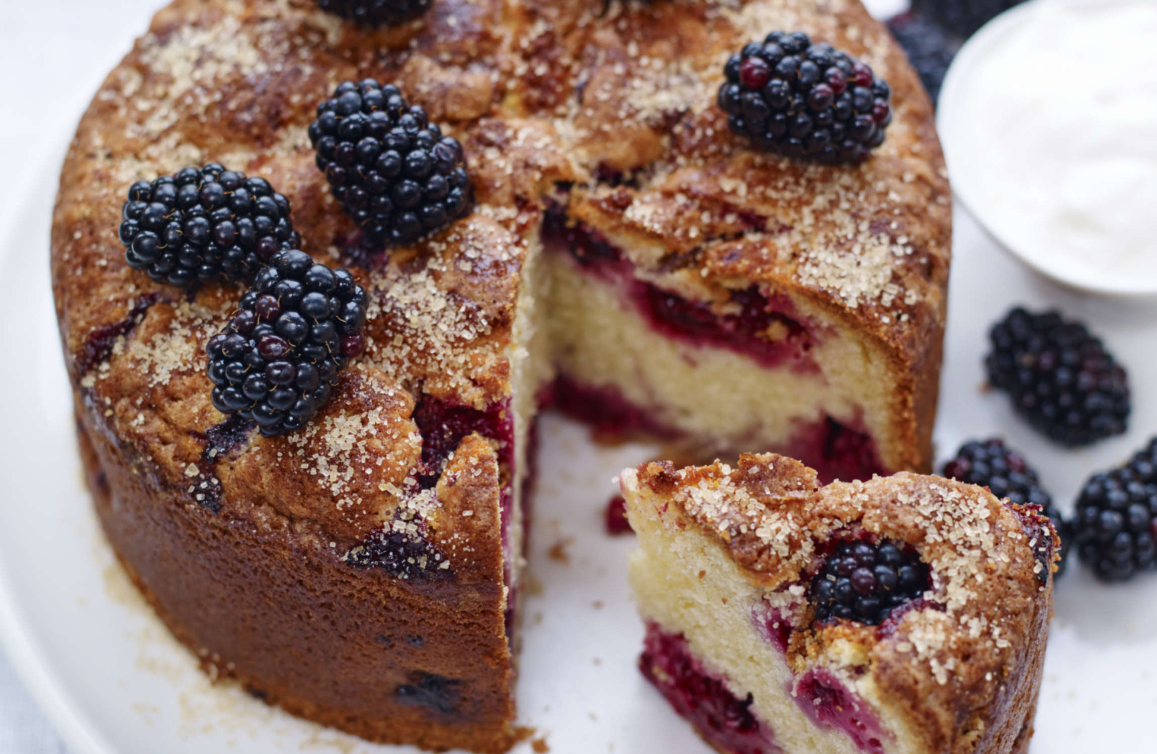 BerryWorld Blackberry Lemon Layer Cake recipe
