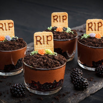 Berry Heavenly Graveyard Pudding