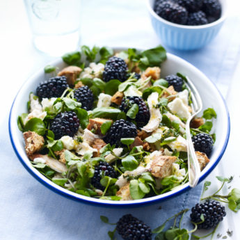 Special Chicken & Blackberry Salad