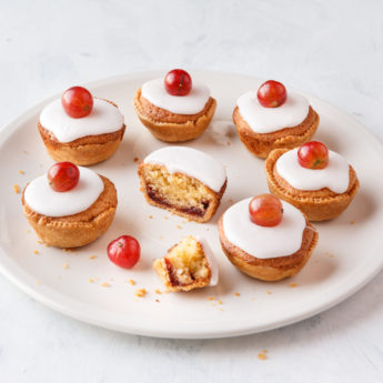 Red Gooseberry Bakewell Tarts