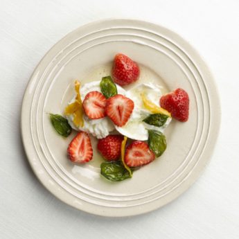 Strawberry, Mozzarella & Basil Salad
