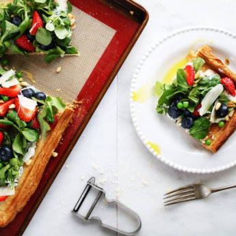 Open Cheese & Berry Tart