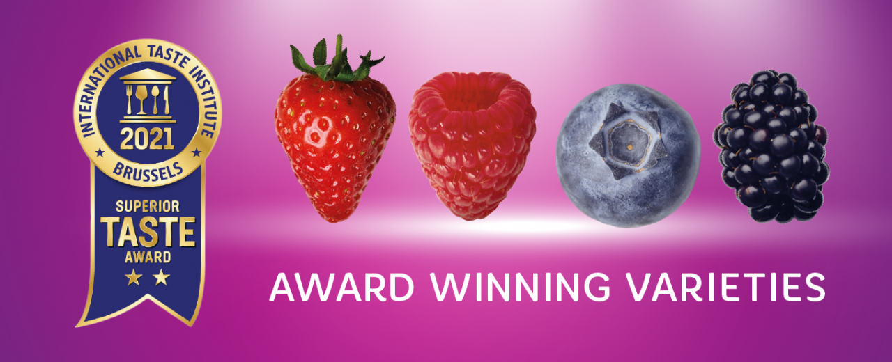 Celebrating a double win at 2021 International Taste Institute Awards