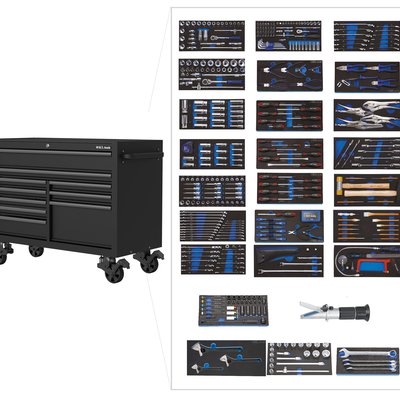 Verktøyvogner med verktøy - KCL