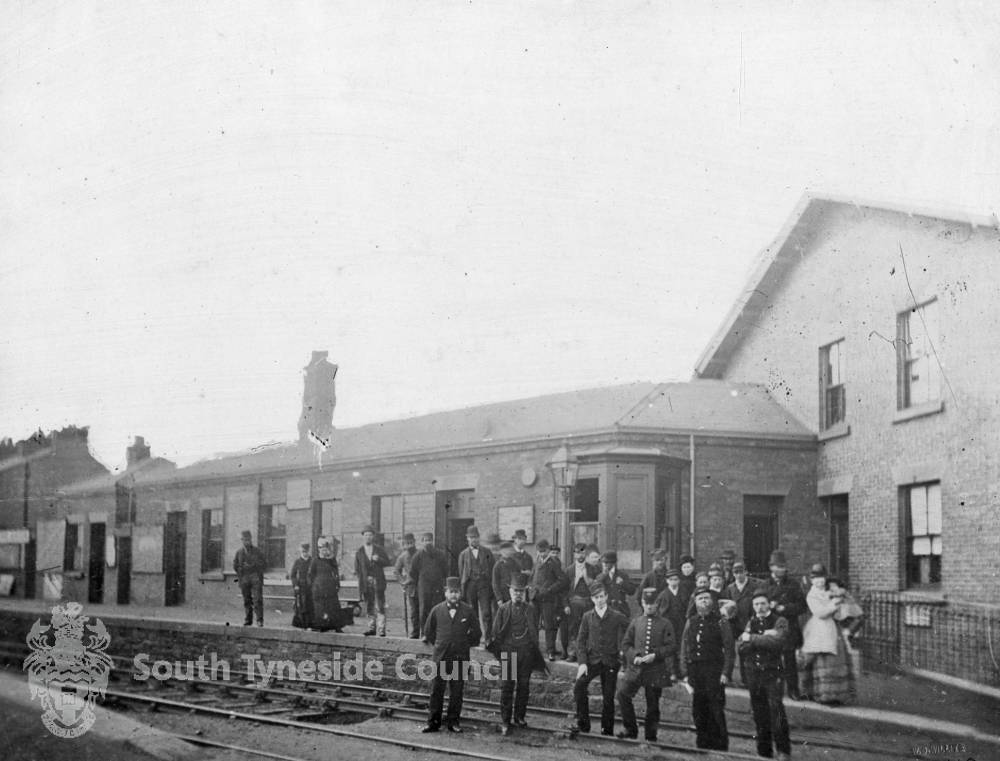 Tyne Dock Railway Station South Tyneside Libraries