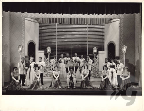 Phorograph - 1954 Gaiety Whirl - cast Phorograph - 1954 Gaiety Whirl - cast