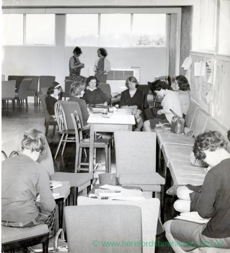 Common Room College Of Education College Road Hereford 1964 Herefordshire History