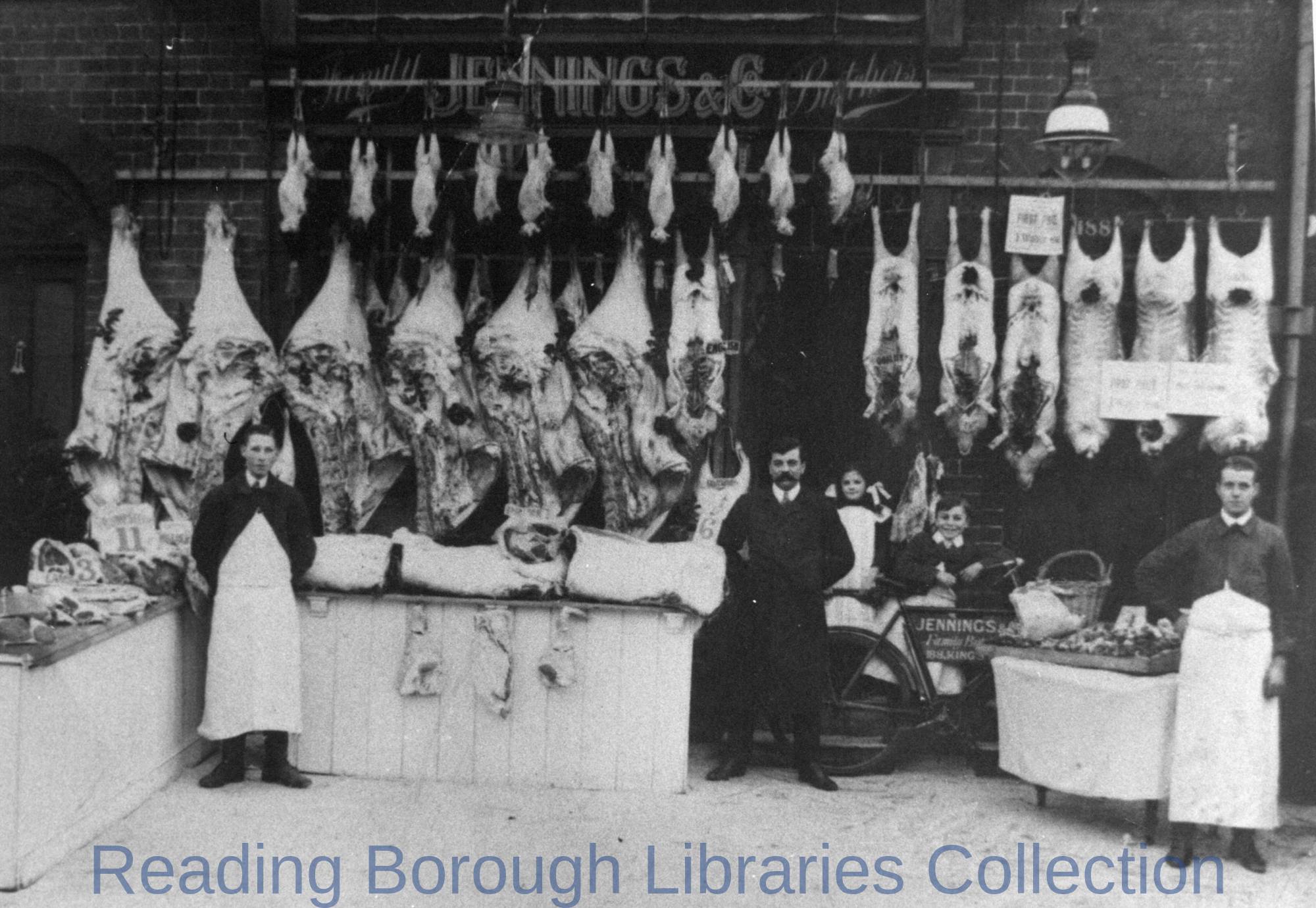 Jennings and Company, butchers. Jennings and Company, butchers.