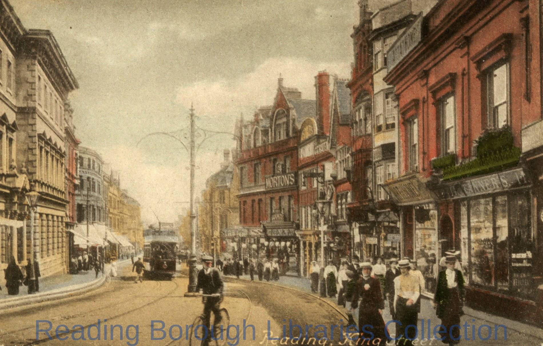 King Street, Reading. Looking east King Street, Reading. Looking east