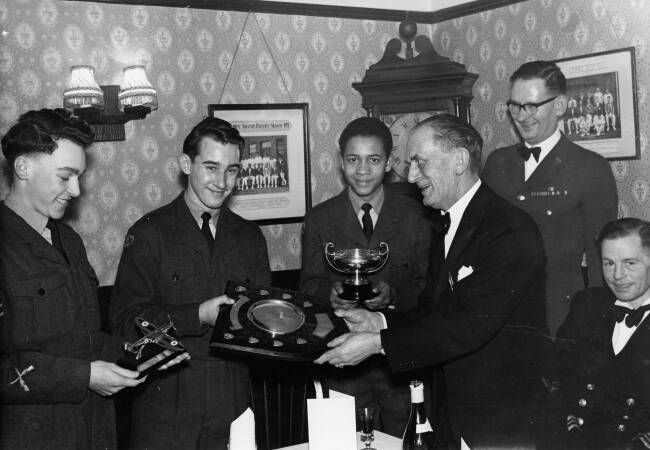 Air Training Corps:  Presentation of Benton Shield