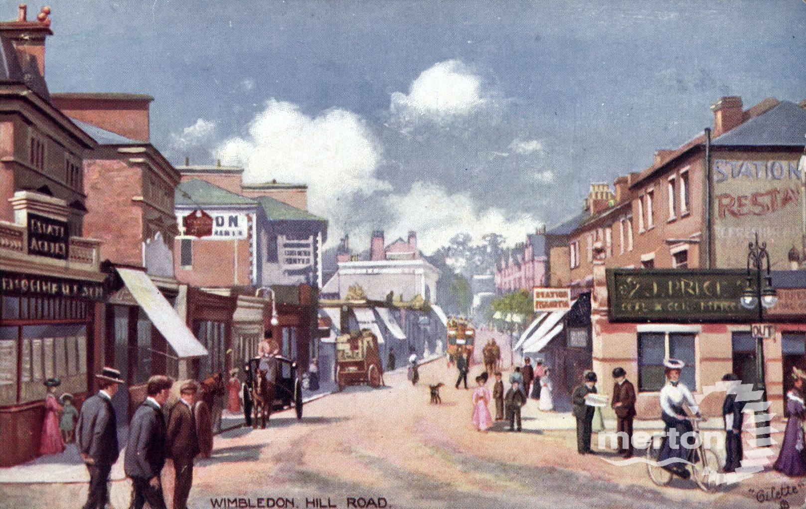 Wimbledon Hill Road, Wimbledon Merton Memories Photographic Archive