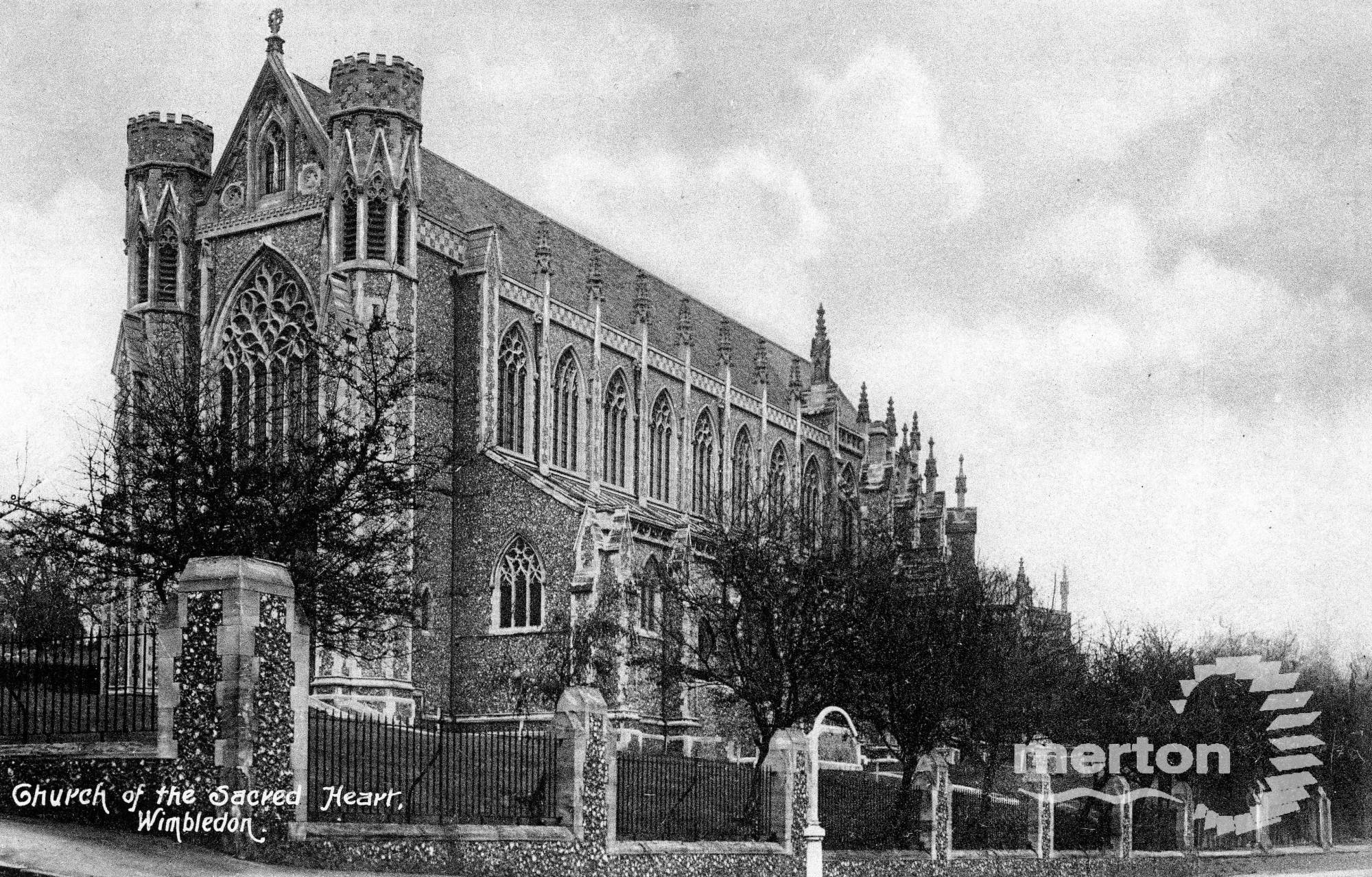 Sacred Heart Roman Catholic Church, Edge Hill, Wimbledon Merton Memories Photographic Archive