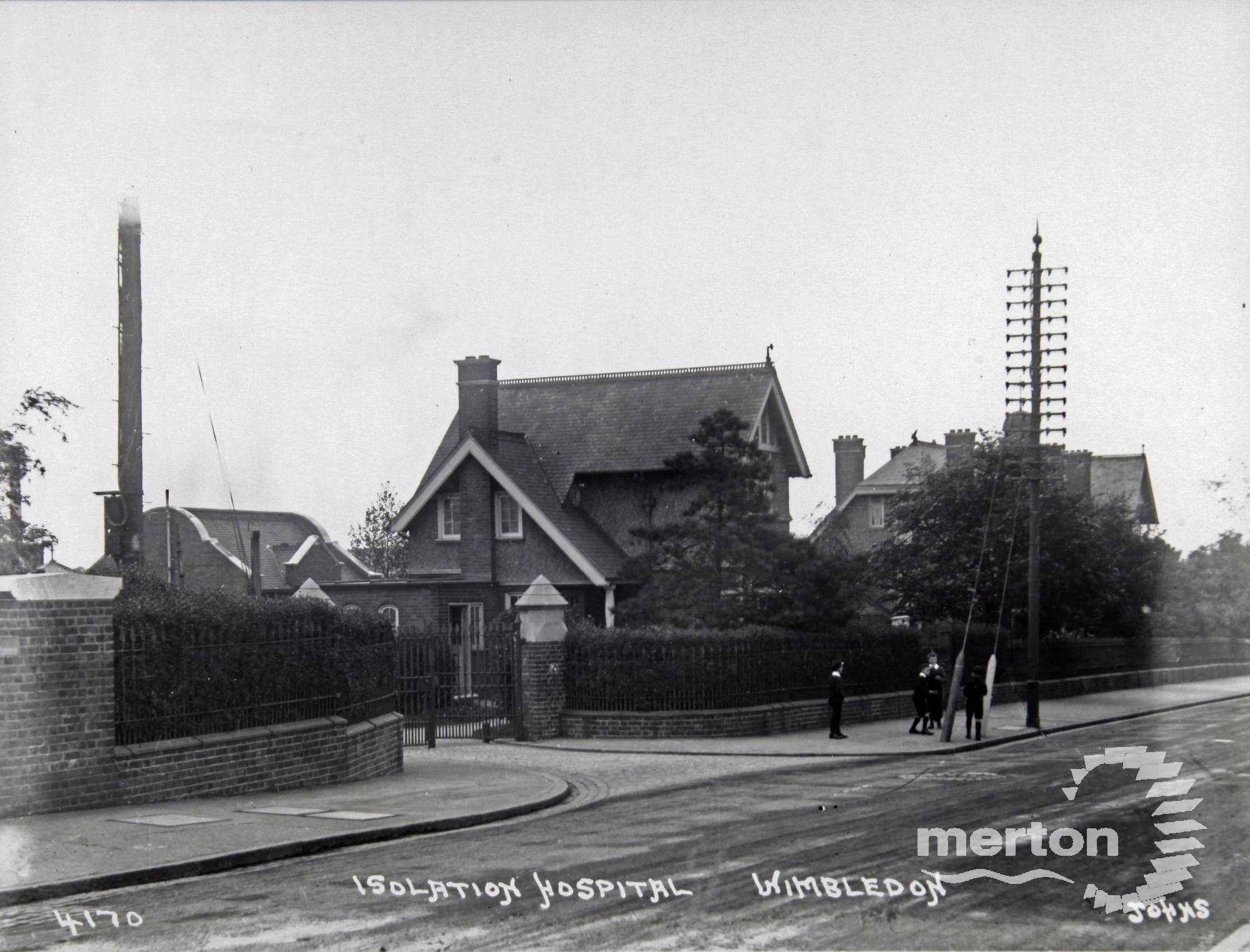 Wimbledon Isolation Hospital, Gap Road, Wimbledon Merton Memories Photographic Archive