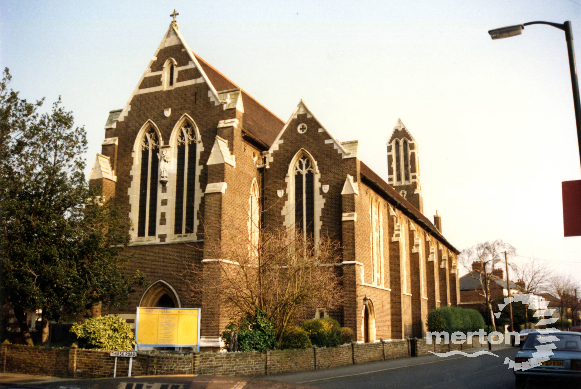 St Barnabas Church, Thirsk Road, Mitcham Merton Memories Photographic Archive