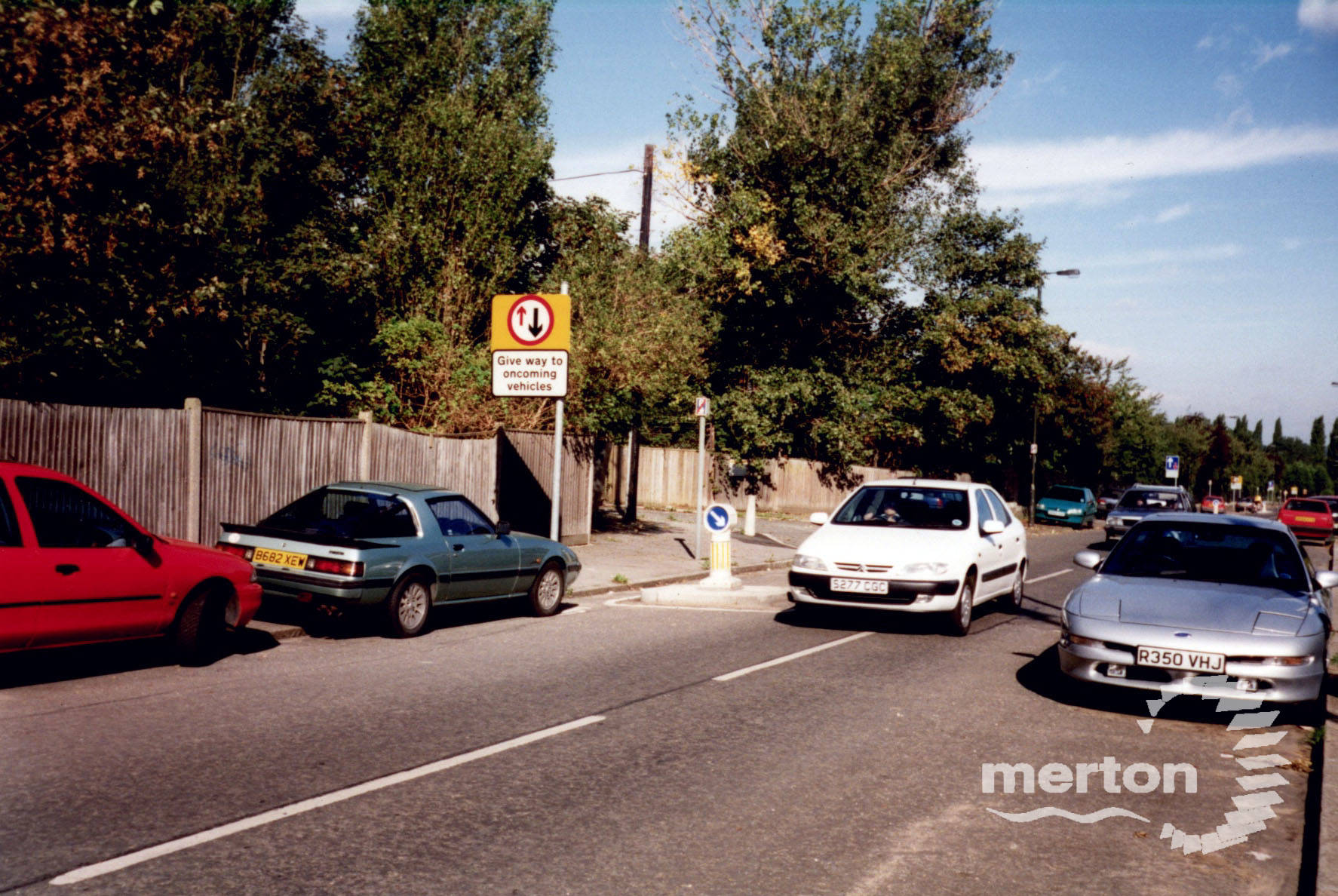 Garth Road, Lower Morden traffic calming Merton Memories