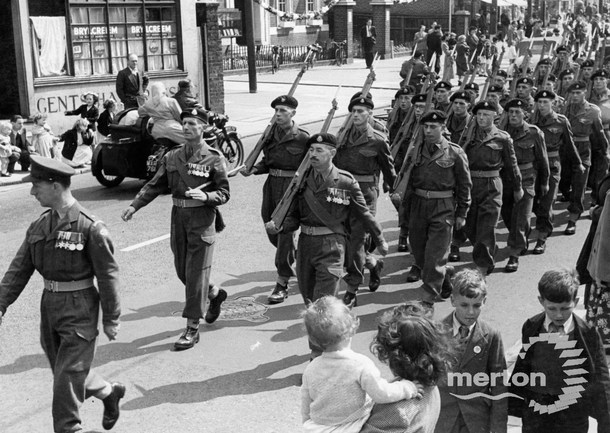 Coronation Celebrations Procession Merton Memories Photographic Archive