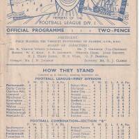 19480906 Official Programme Bournemouth Home FC