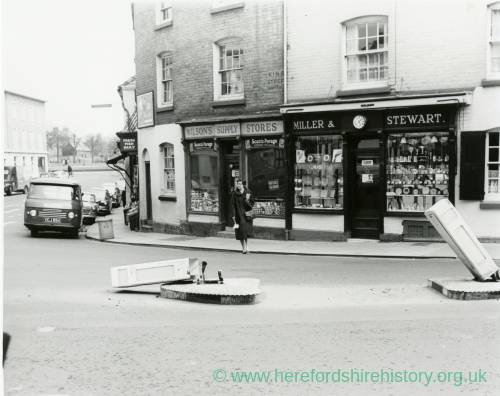 Bridge Street Stores >> Corner Of King Street And Bridge Street Hereford Showing Bridge Street Stores >> Corner Of King Street And Bridge Street Hereford Showing