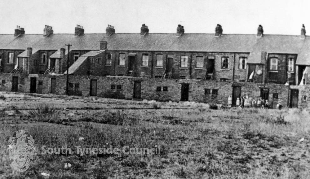 Demolition of Old Housing, South Shields South Tyneside Libraries