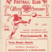 19491227 Bournemouth Away