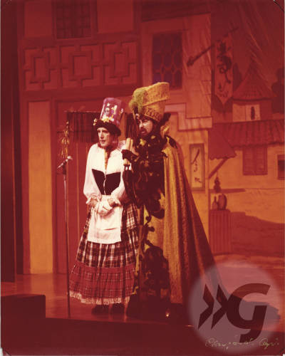 Photograph - Aladdin 1979 - Denny Willis and Billy Riddoch Photograph - Aladdin 1979 - Denny Willis and Billy Riddoch