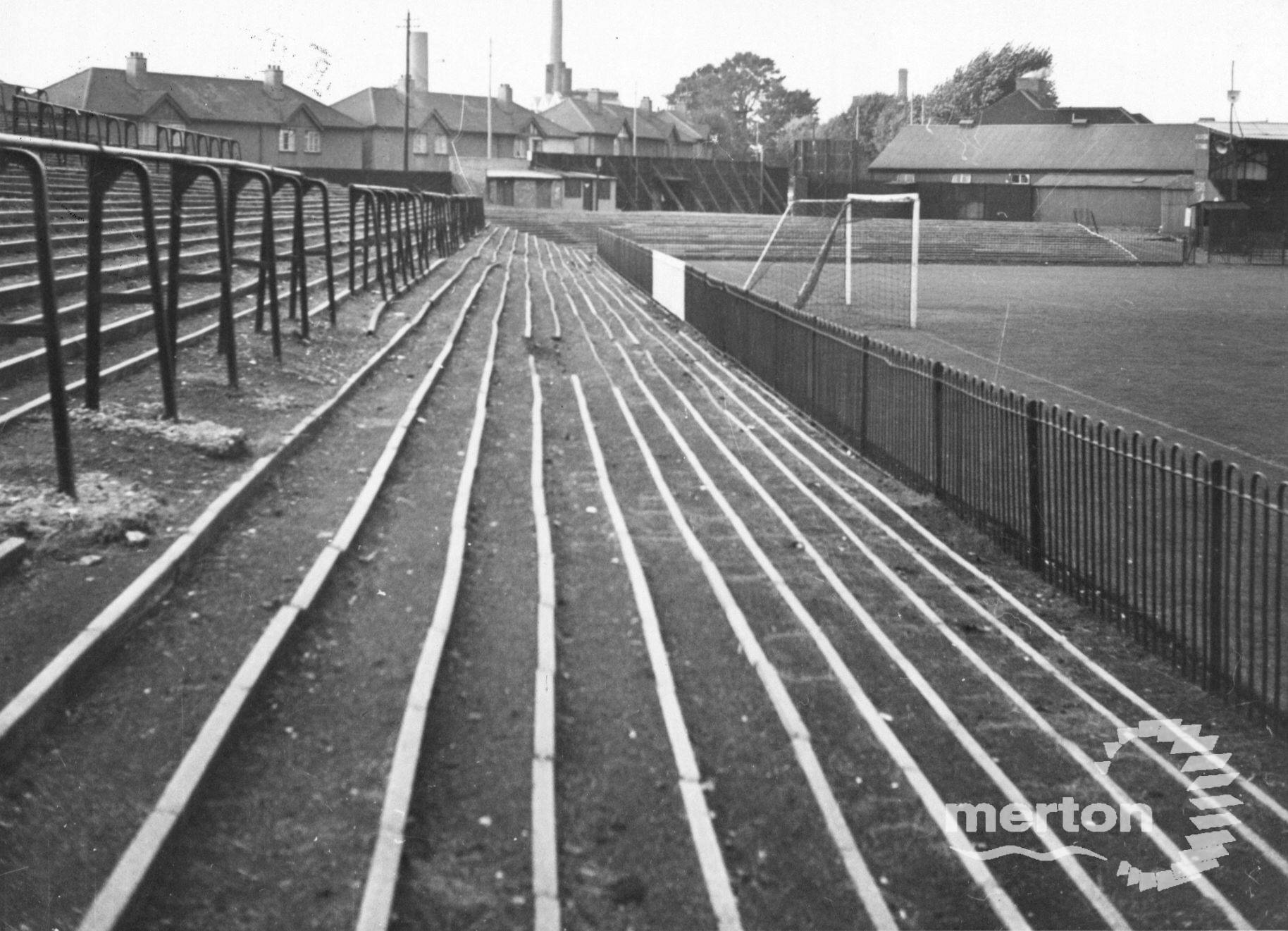 Football Terraces, Plough Lane, Wimbledon Merton Memories