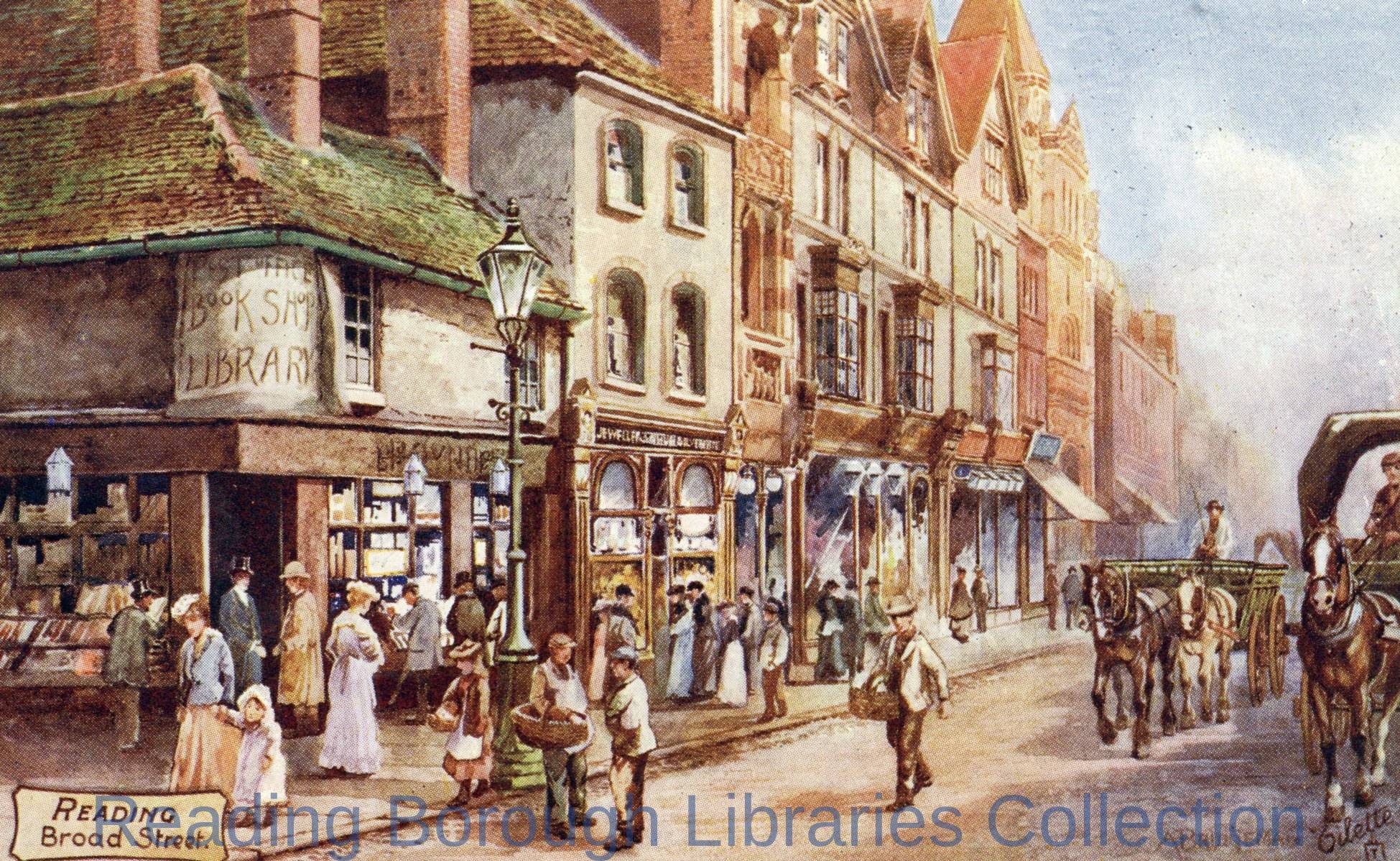 Broad Street, Reading. Broad Street, Reading.
