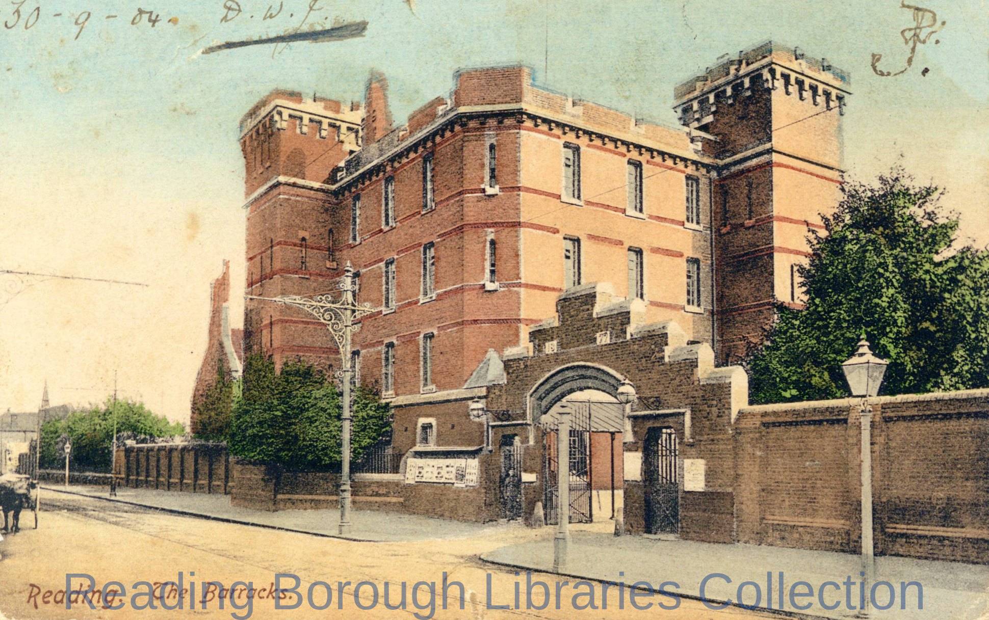 The Barracks, Reading. The Barracks, Reading.