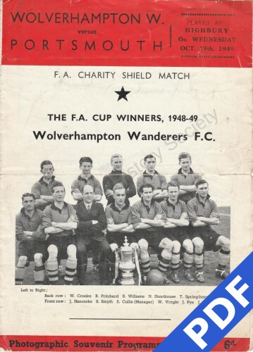 19491019 Wolverhampton Wanderers Neutral CS Pirate 1 19491019 Wolverhampton Wanderers Neutral CS Pirate 1