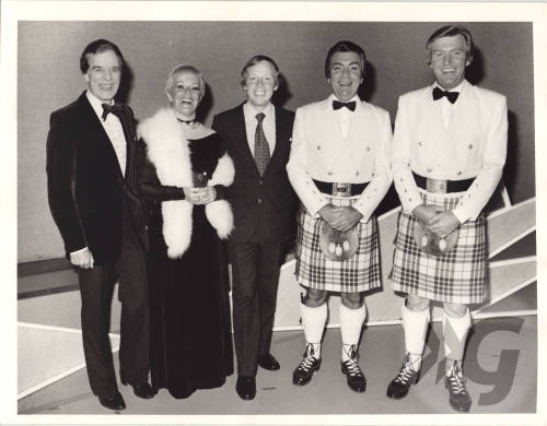 Photograph - Bernard Cotton with Jack Milroy, Mary Lee and The Alexander Brothers Photograph - Bernard Cotton with Jack Milroy, Mary Lee and The Alexander Brothers