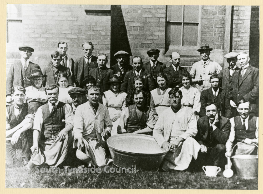Voluntary Workers at Boldon Colliery during 1926 Strike South