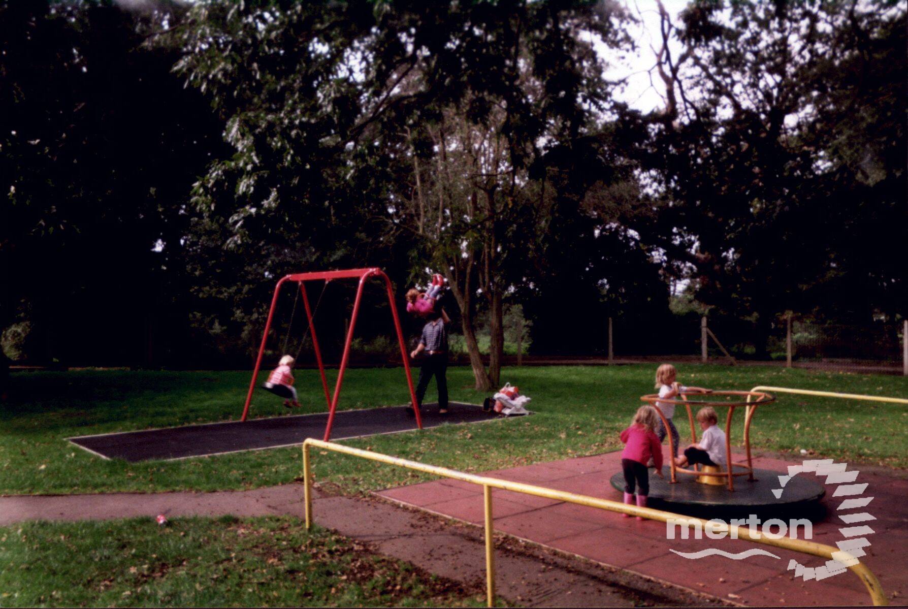 Morden Park, Morden Playground Merton Memories Photographic Archive