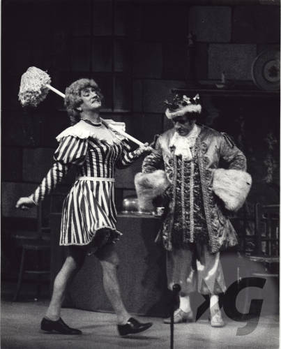 Photograph - Sleeping Beauty 1982 - Johnny Beattie and Lou Grant Photograph - Sleeping Beauty 1982 - Johnny Beattie and Lou Grant