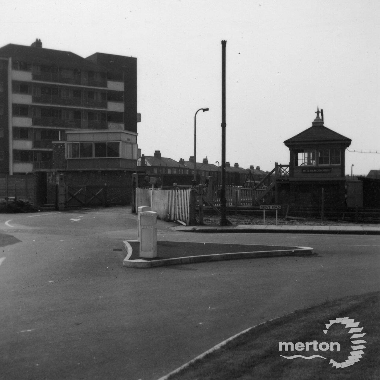 Eastfields Level Crossing, Mitcham Merton Memories Photographic Archive