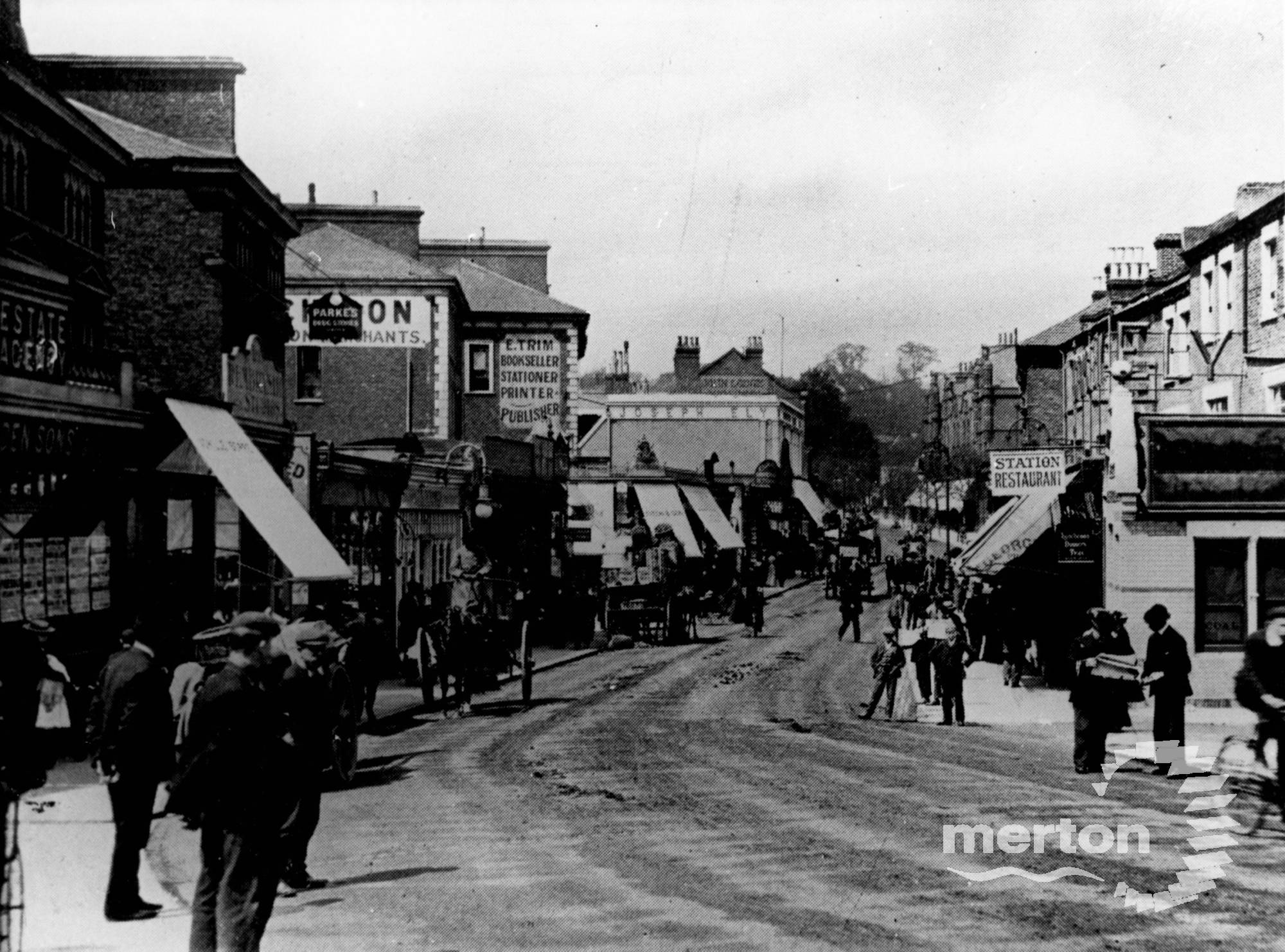 Wimbledon Hill Road, Wimbledon Merton Memories Photographic Archive