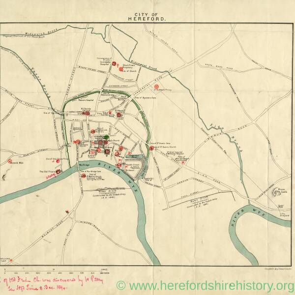 City of Hereford 1894 Herefordshire History