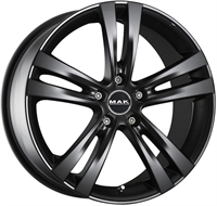 Alufælge Mak Zenith Matt Black 6Jx16 4x100 ET44 Ø60.1 Alufælge Mak Zenith Matt Black 6Jx16 4x100 ET44 Ø60.1