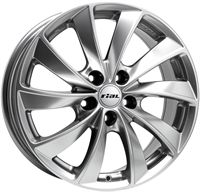Alufælge Rial Lugano Silver 8.5Jx19 5x112 ET40 Ø70 Alufælge Rial Lugano Silver 8.5Jx19 5x112 ET40 Ø70