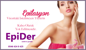 EPİDER Estetik Güzellik Merkezi - Altıntop Mahallesi 1601 sokak no:4/4 AYBEY İŞHANI DENİZLİ - Denizli - Merkezefendi