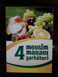 4 MEVSİM MANAV - Çamlaraltı mahallesi 6060 sOcak no:5 - Denizli - Pamukkale