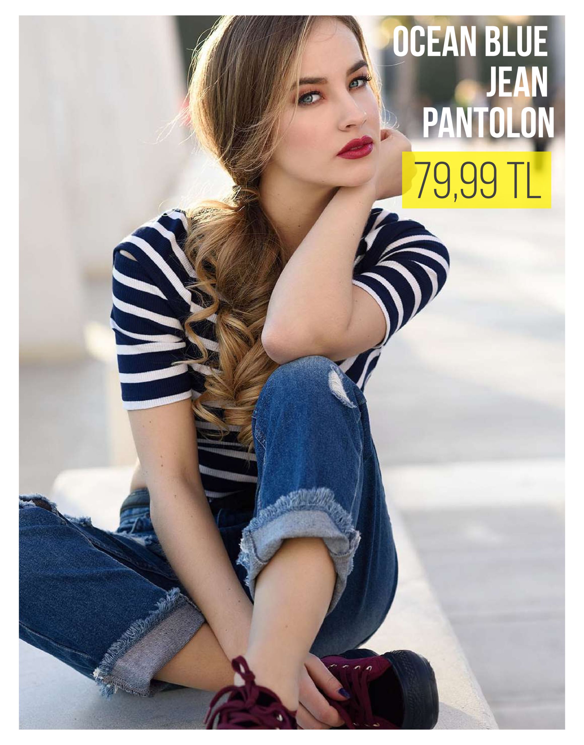 ocean blue jean pantolon 79,99 tl 